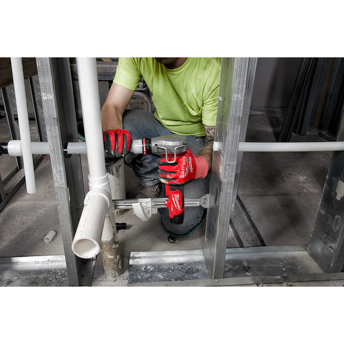 Milwaukee 2532-22 - Kit d'extension M12 FUEL™ ProPEX® avec têtes d'extension RAPID SEAL™ ProPEX® 1/2"-1"