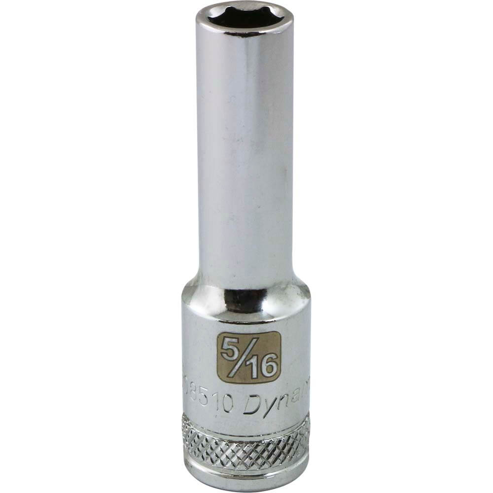 Douille chromée Dynamic 3/8" D 6 PT 5/16" DEEP