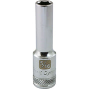 Douille chromée Dynamic 3/8" D 6 PT 5/16" DEEP