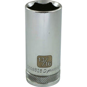 Douille chromée Dynamic 3/8" D 6 PT 13/16" DEEP