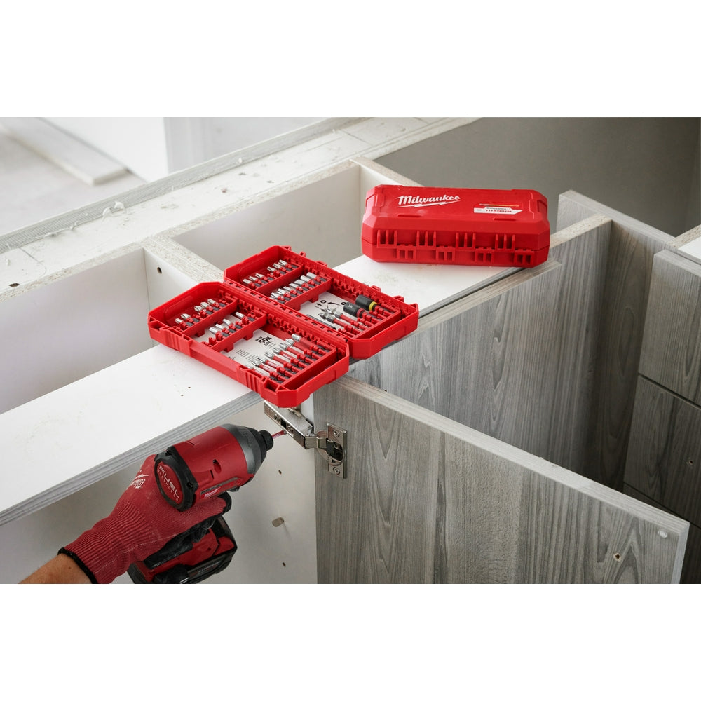 Milwaukee 48-32-9921 - Customizable Medium Case for Impact Driver Accessories