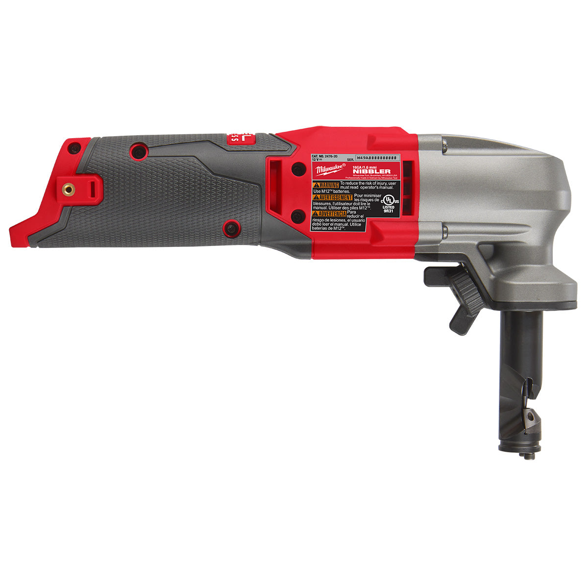 Milwaukee 2476-20 - M12 FUEL™ 16 Gauge Variable Speed Nibbler