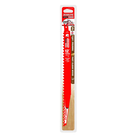 Diablo DS1203CP3C - 12" 3TPI Carbide Recip Saw Blades for Pruning - 3 Pack - Wise Line Tools