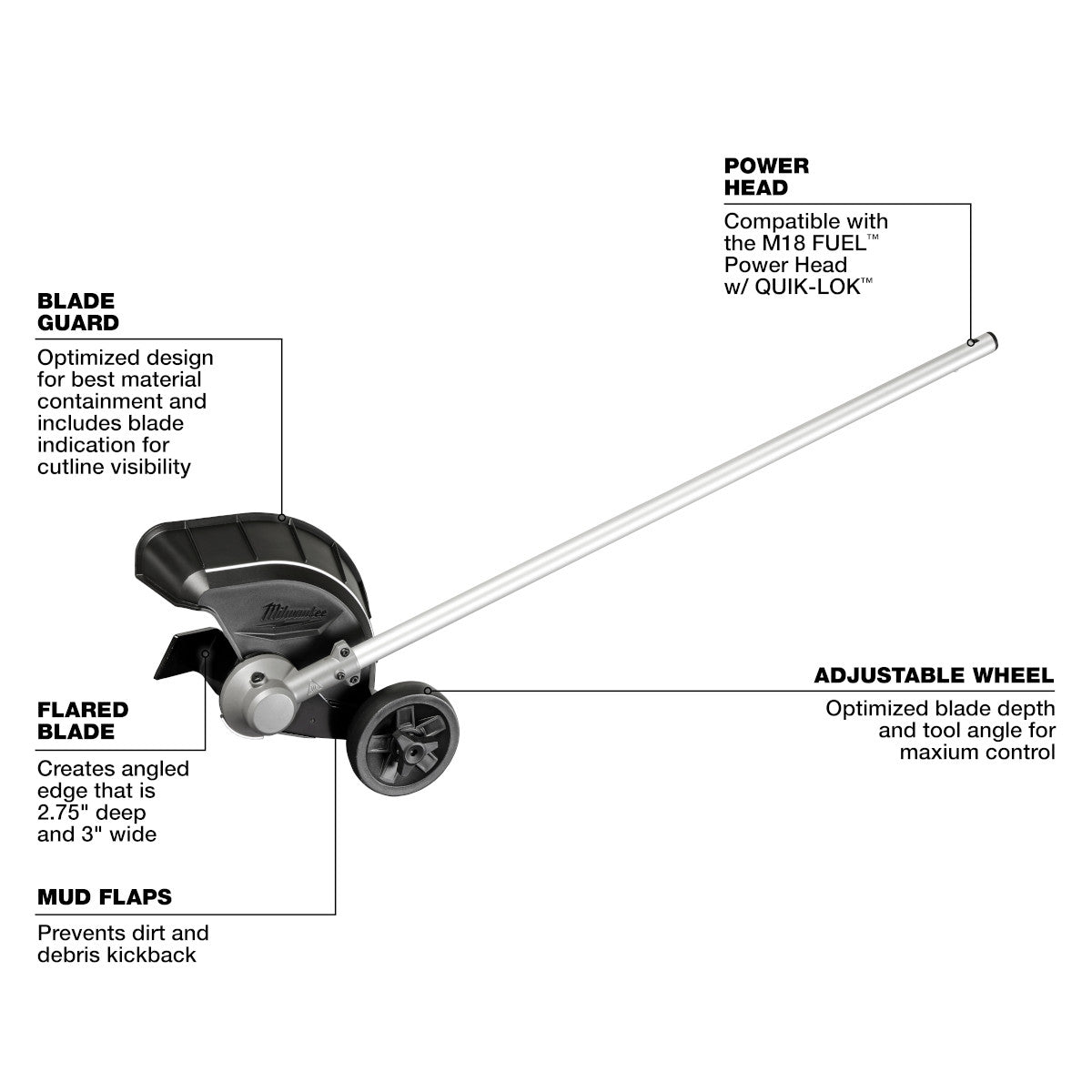 Milwaukee 49-16-2795 - M18 FUEL™ QUIK-LOK™ Bett-Redefinier-Aufsatz