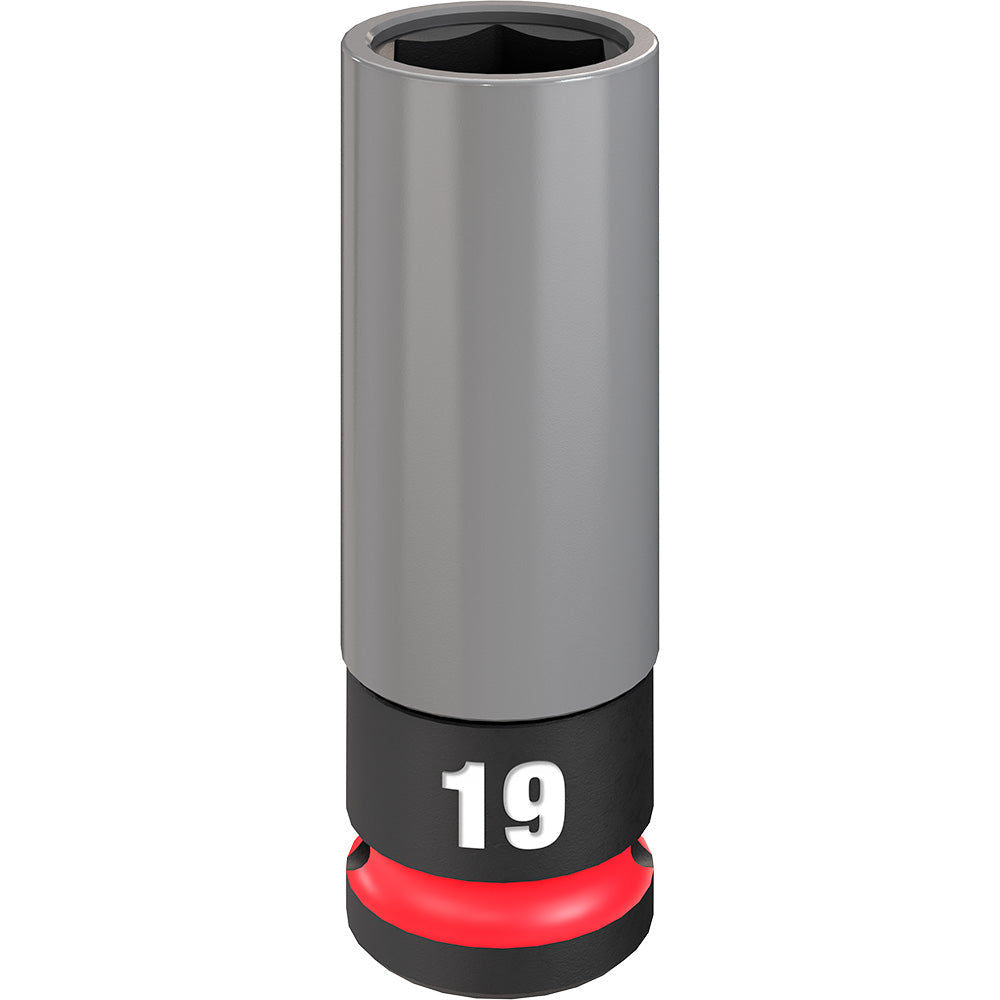 Milwaukee 49-66-7802 - SHOCKWAVE Impact Duty™ 1/2 Drive 17MM Metric Lug Nut Wheel Socket