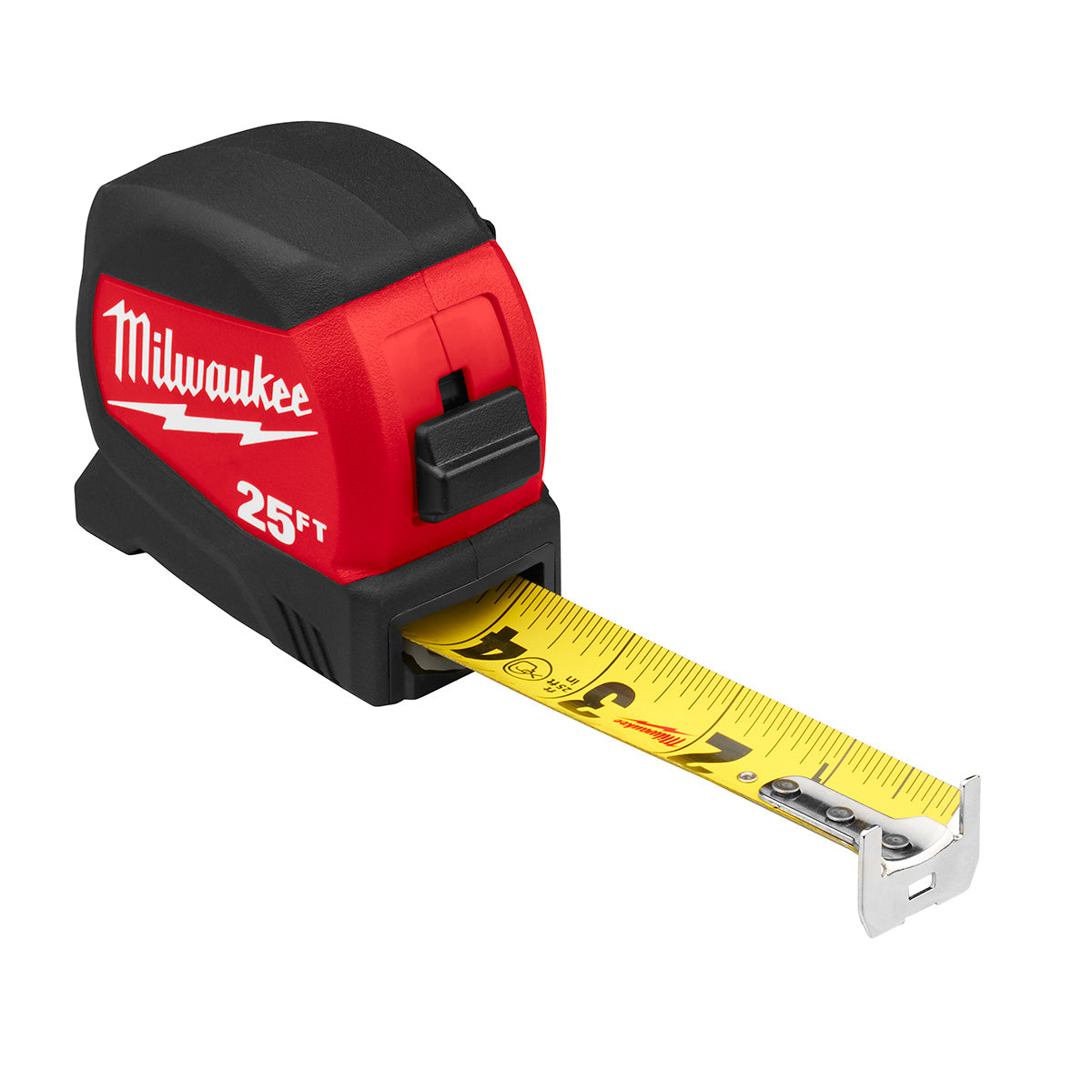 Milwaukee 48-22-0425 - Mètre ruban compact à lame large de 7,6 m