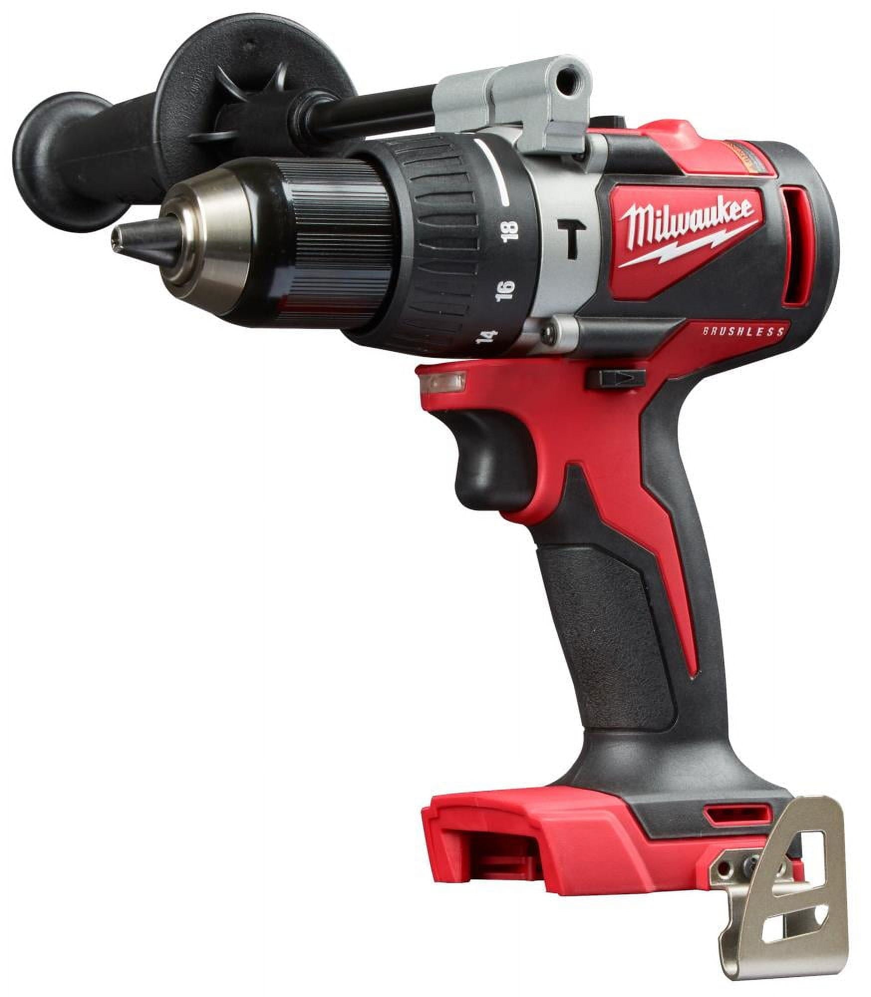 Milwaukee 2902-20 M18 1/2" Brushless Hammer Drill/Driver (Tool Only) - View 5