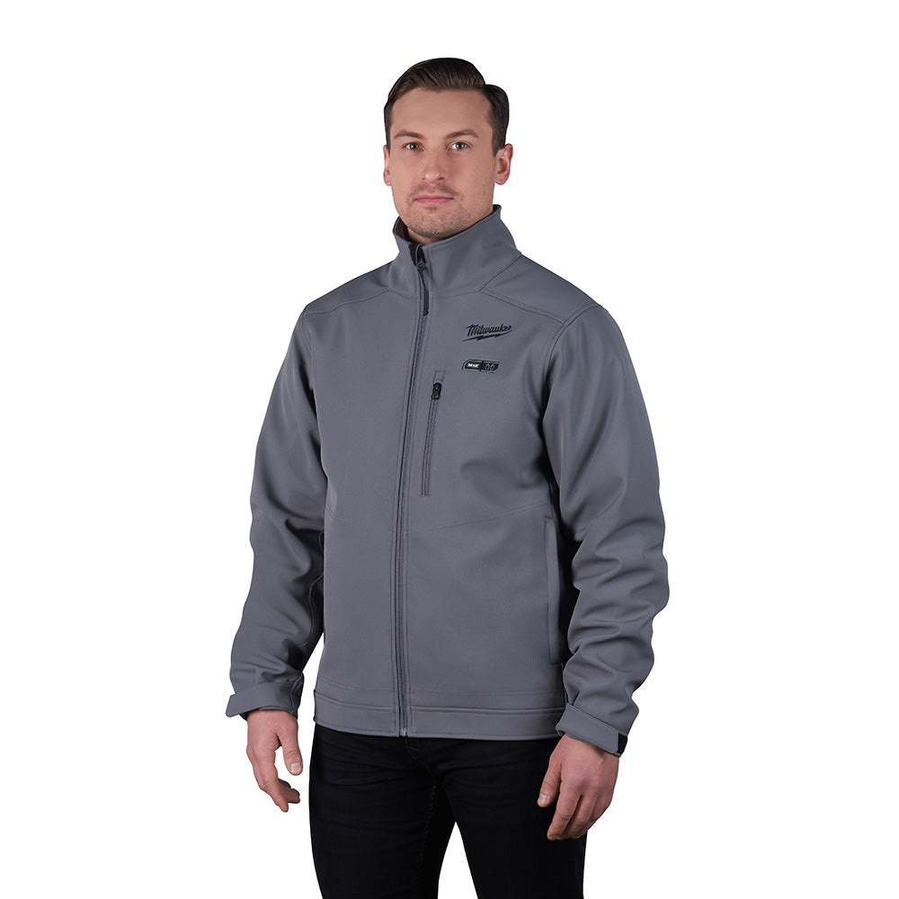 Milwaukee 204G-21M - Ensemble veste chauffante M12™ TOUGHSHELL™ - Gris M