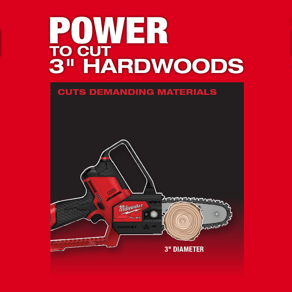 Milwaukee 2527-20 - Scie d'élagage M12 FUEL™ HATCHET™ de 6 po