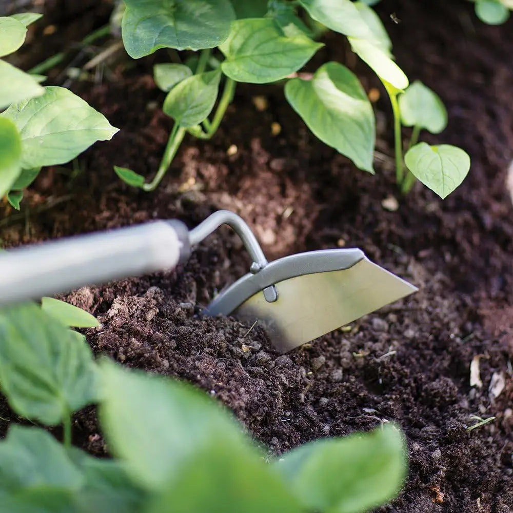 FISKARS FSK3650 - Garden Hoe Tool: Long-handle, Aluminum, Flat Yard Hoe (60") Fiskars