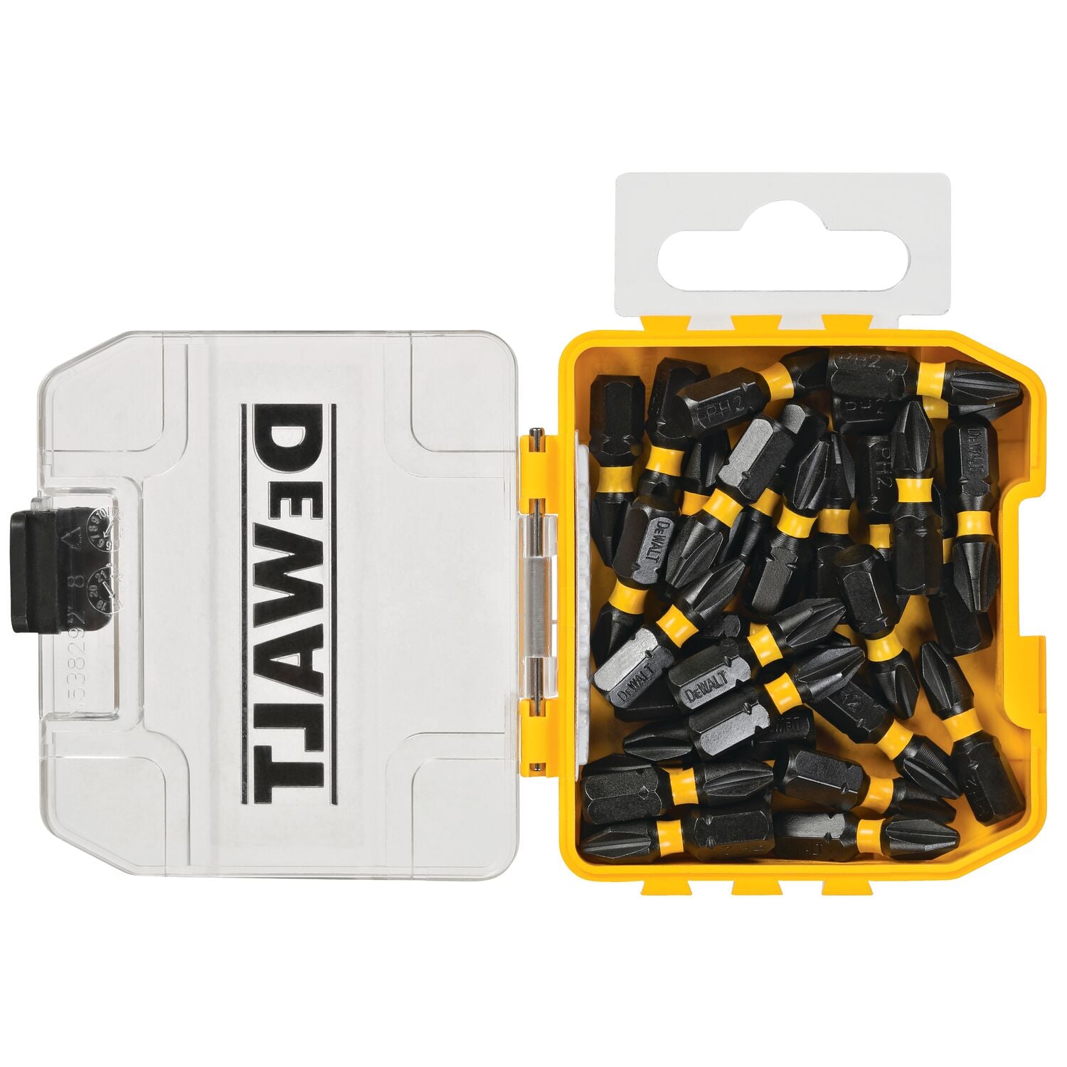 DEWALT DWA1PH2IR30-Flextorq Schlagschrauber-Bit-Set, Phillips, 1/4 Zoll x 1 Zoll, 30-teilig