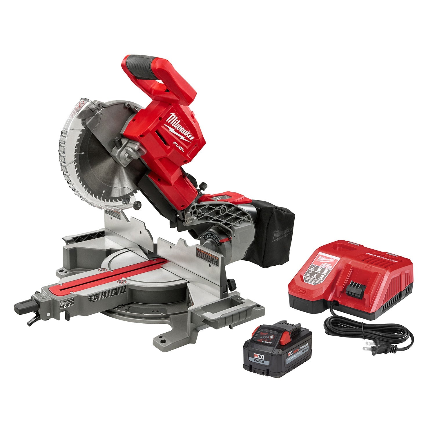 Milwaukee 2734-20 - Scie à onglets coulissante à double biseau M18 FUEL™