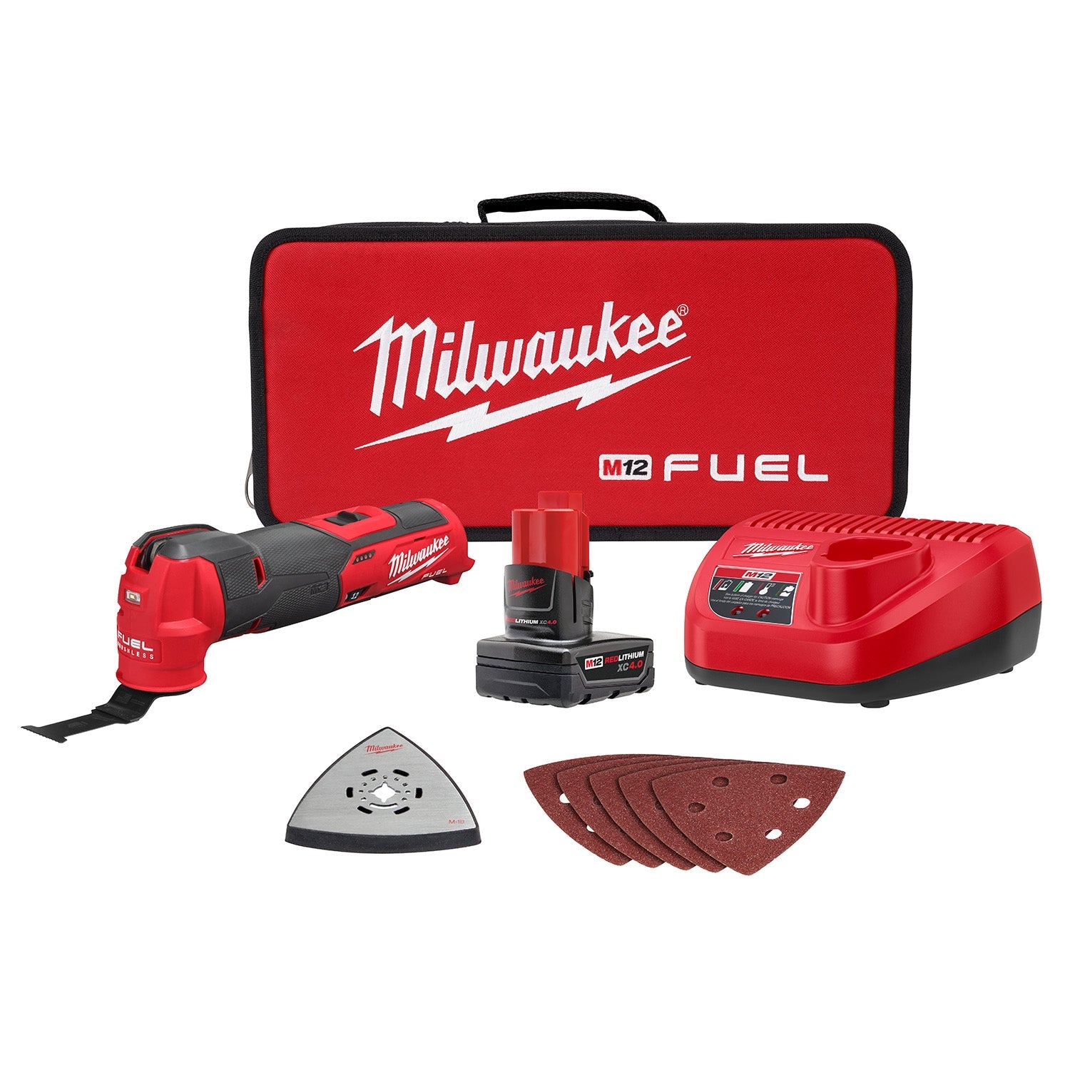 Milwaukee 2526-21XC - Kit d'outils multifonctions oscillants M12 FUEL™