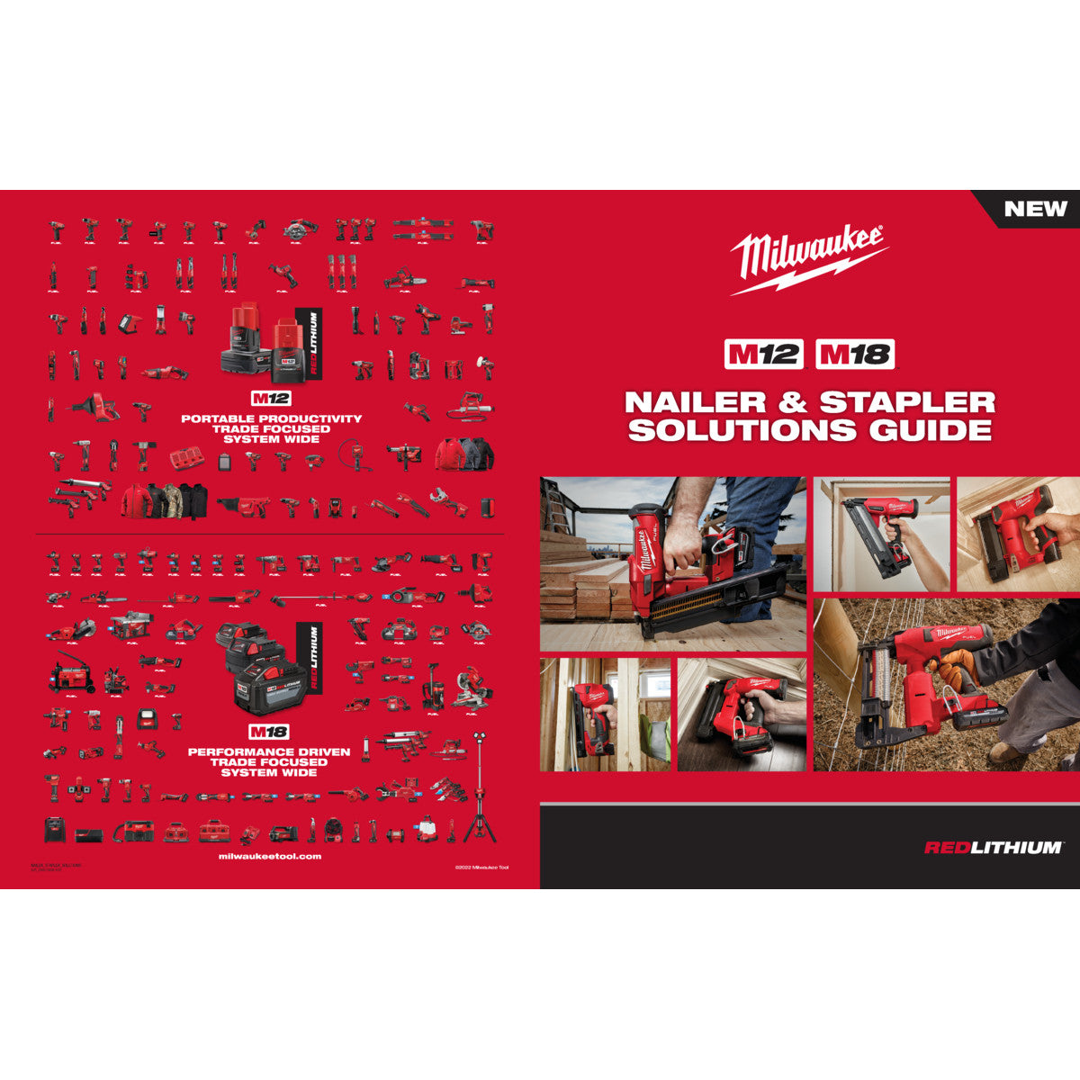 Milwaukee 2448-21 - M12™ Kabeltacker-Set