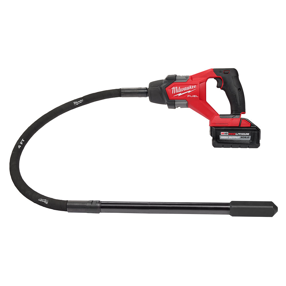 Milwaukee 2910-21 - M18 FUEL™ 4' Beton-Stiftrüttler-Set