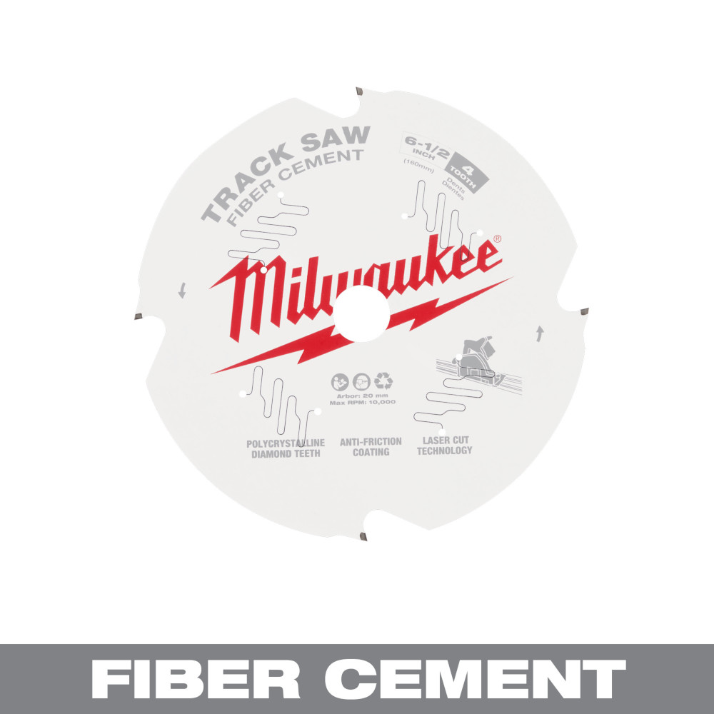 Milwaukee 48-40-0670 - 6-1/2" 4T Faserzement-Kettensägeblatt