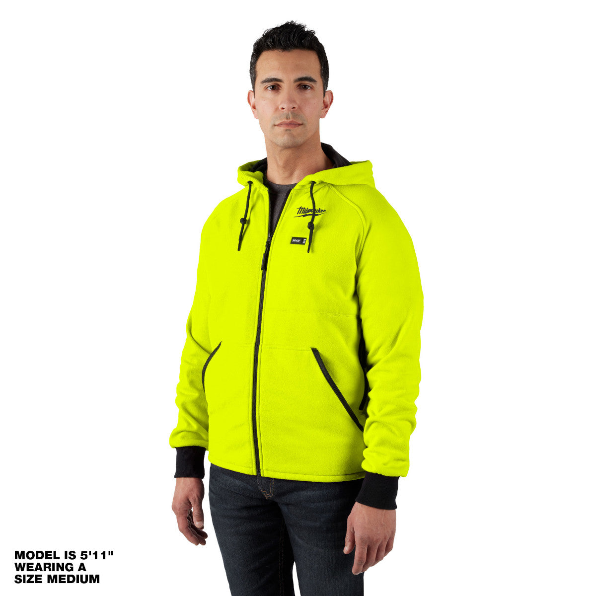 Milwaukee 306HV-202X - Sweat à capuche chauffant M12™ haute visibilité 2X