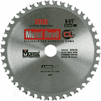 Lame de scie circulaire MK Morse, carbure, 5-3/8 po de diamètre