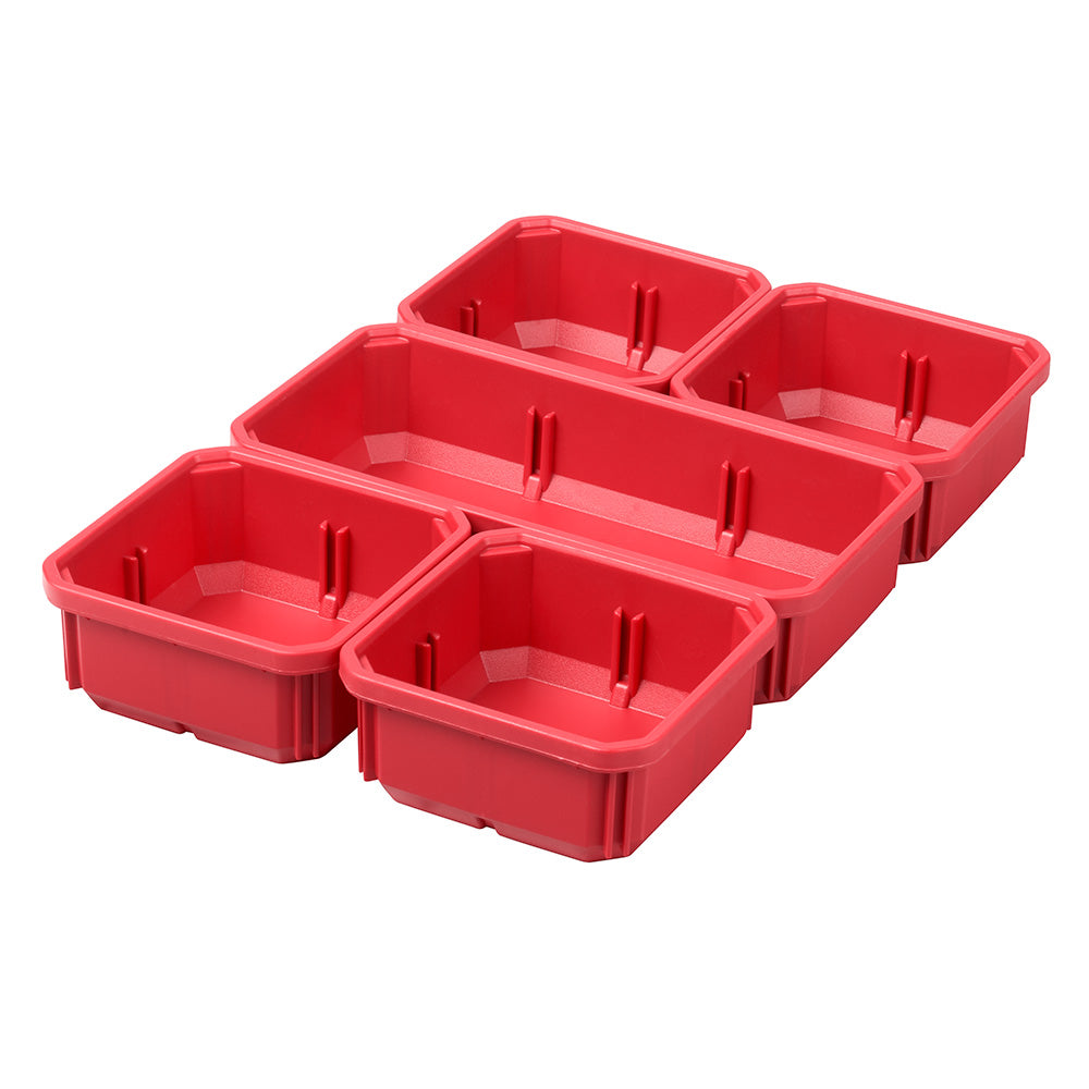 Milwaukee 31-01-0502 - 5-teiliges Behälter-Set für PACKOUT Low Profile Organizer