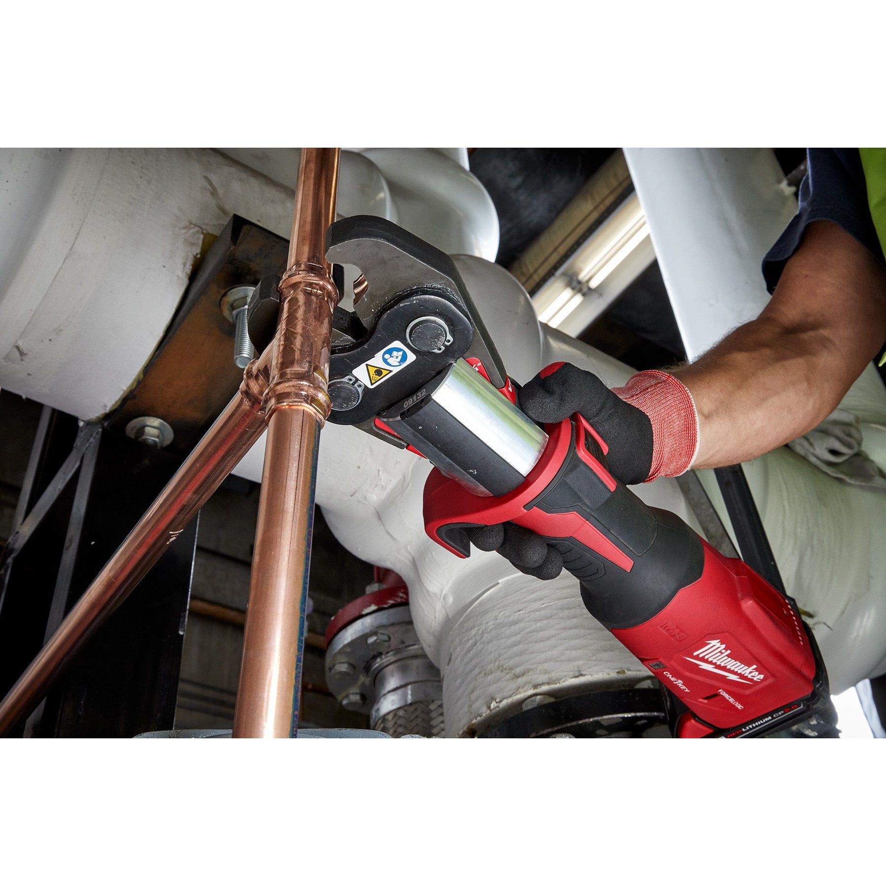 Milwaukee 2922-22 - Outil de presse M18™ FORCE LOGIC™ avec ONE-KEY™ et mâchoires CTS 1/2"-2"