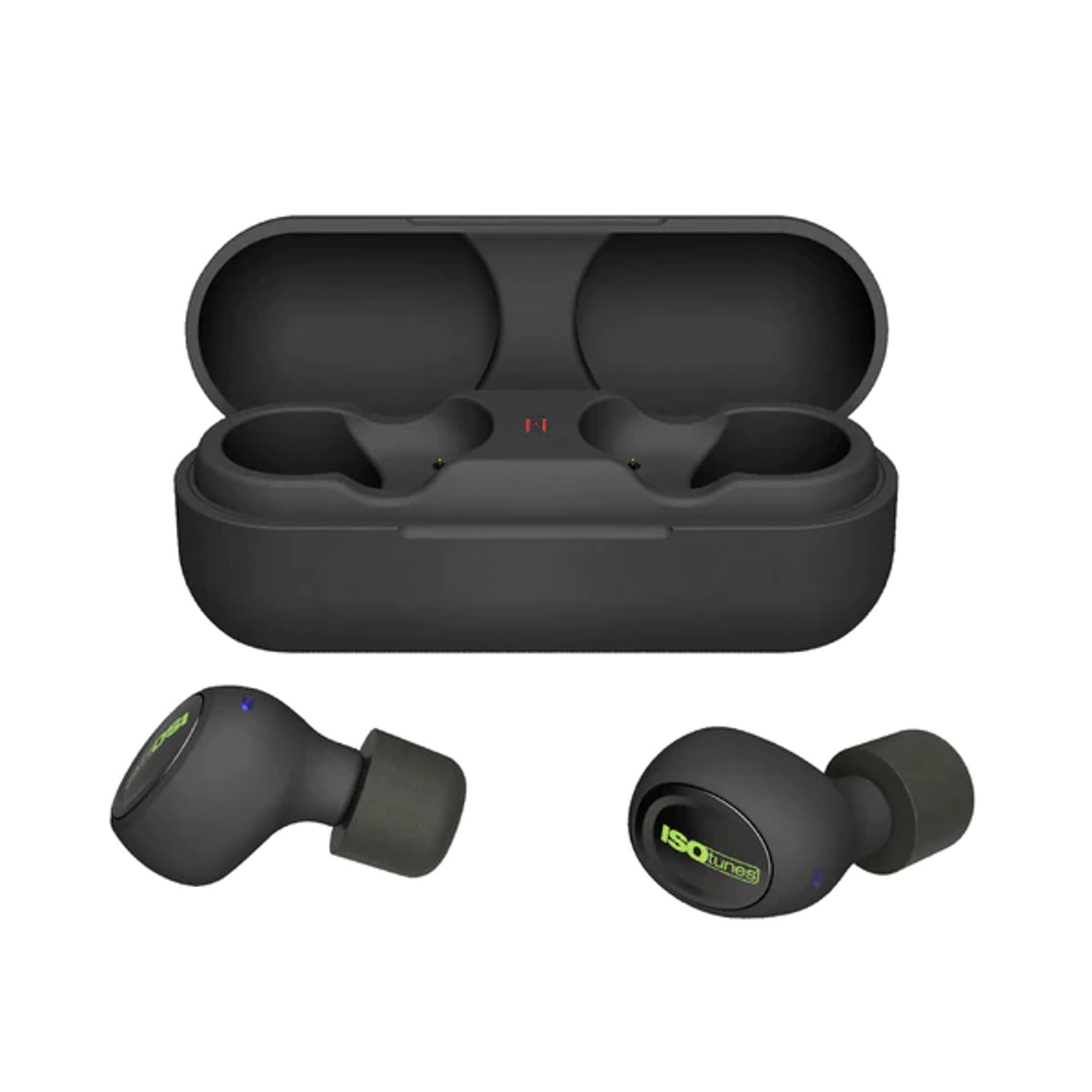 IsoTunes FREE 2.0 True Wireless Bluetooth Earbuds - Matte Black - IT-73