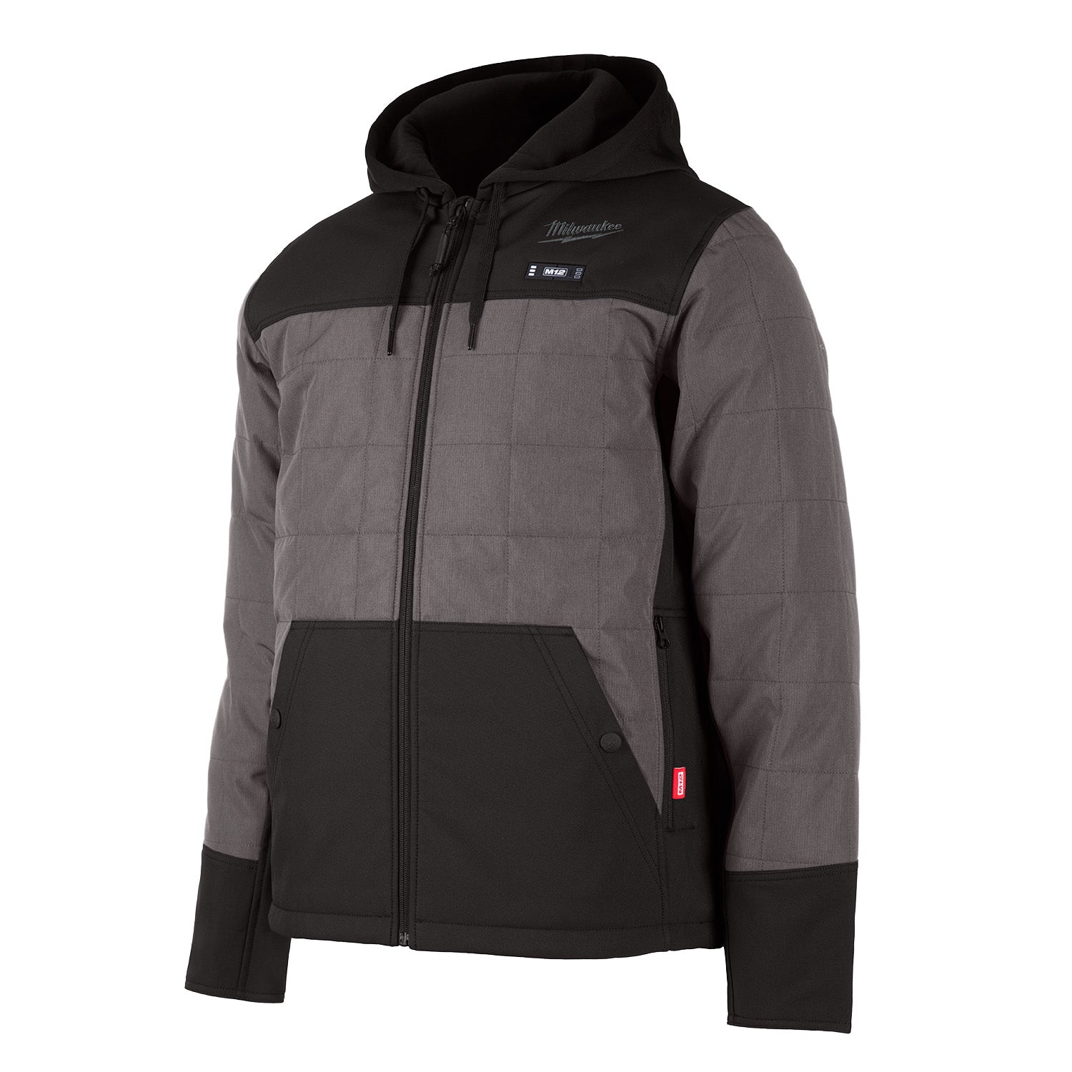 Milwaukee 205G-21M - Ensemble veste à capuche chauffante M12™ AXIS™ Gris M