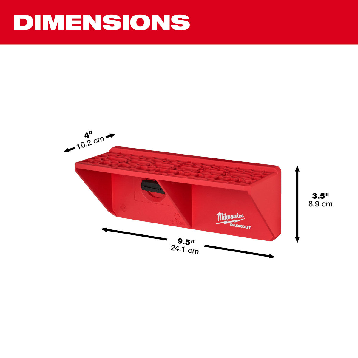 Milwaukee 48-22-8341 - PACKOUT™ Schraubendreher-Rack