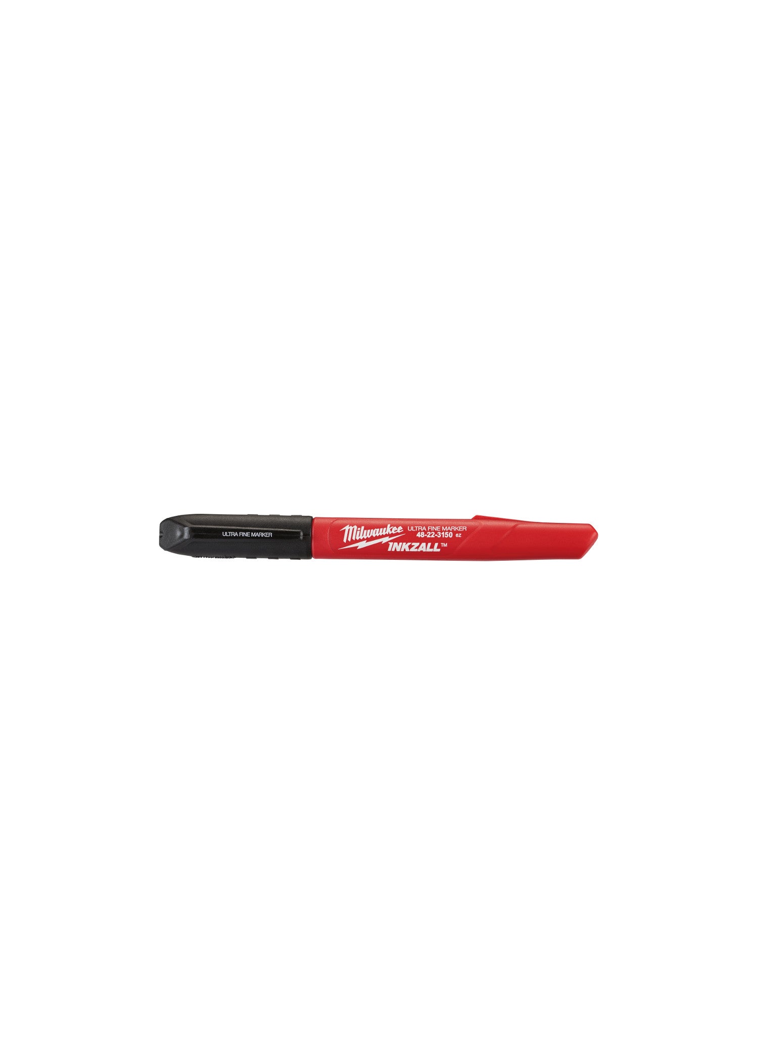 Milwaukee 48-22-3150 – 12er-Pack INKZALL™ Schwarze Marker mit ultrafeiner Spitze