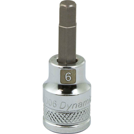Dynamic 3/8" D BIT-Steckschlüsseleinsatz HEX 6 MM