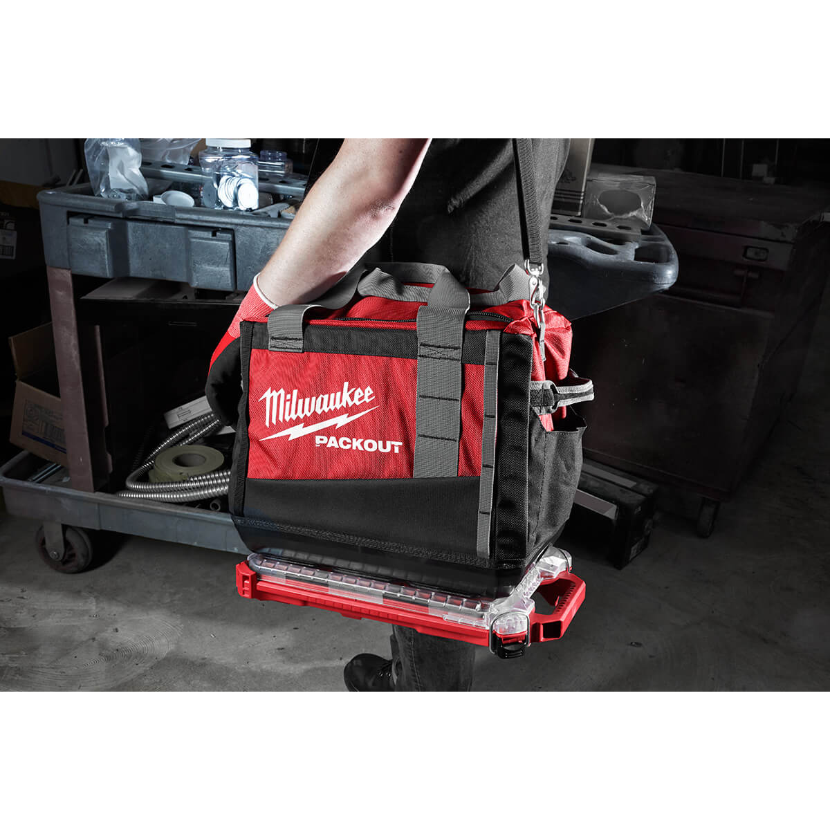 Milwaukee 48-22-8436 - PACKOUT™ Kompakter Low-Profile-Organizer