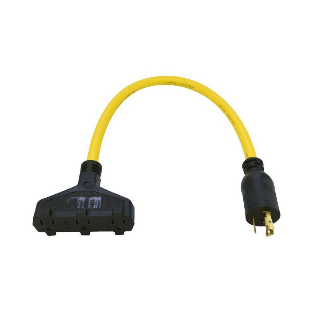 Prime AD060802 - Triple Tap Adaptor 2ft