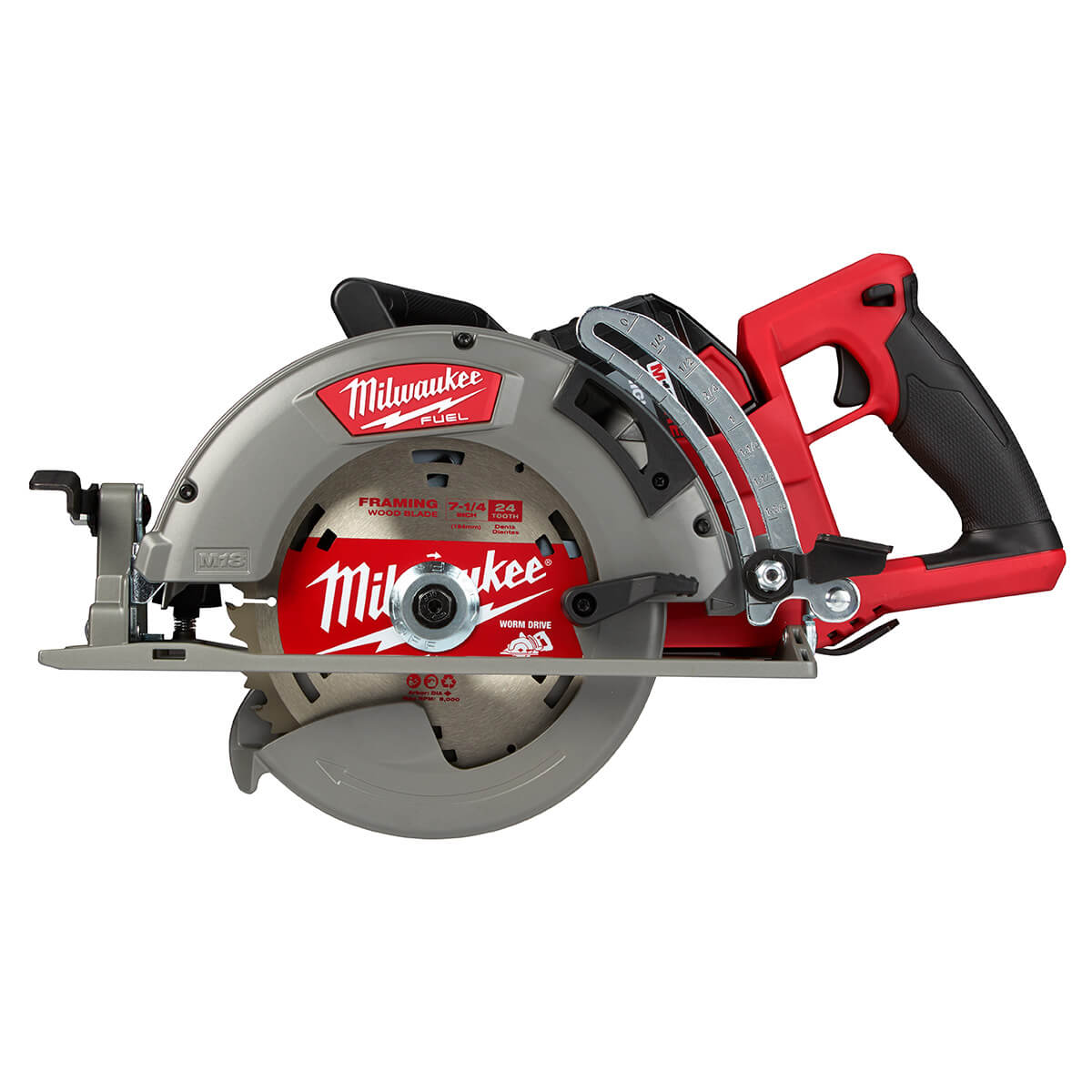 Milwaukee 2830-21HD - M18 FUEL™ Kreissägen-Set mit hinterem Griff, 7-1/4 Zoll