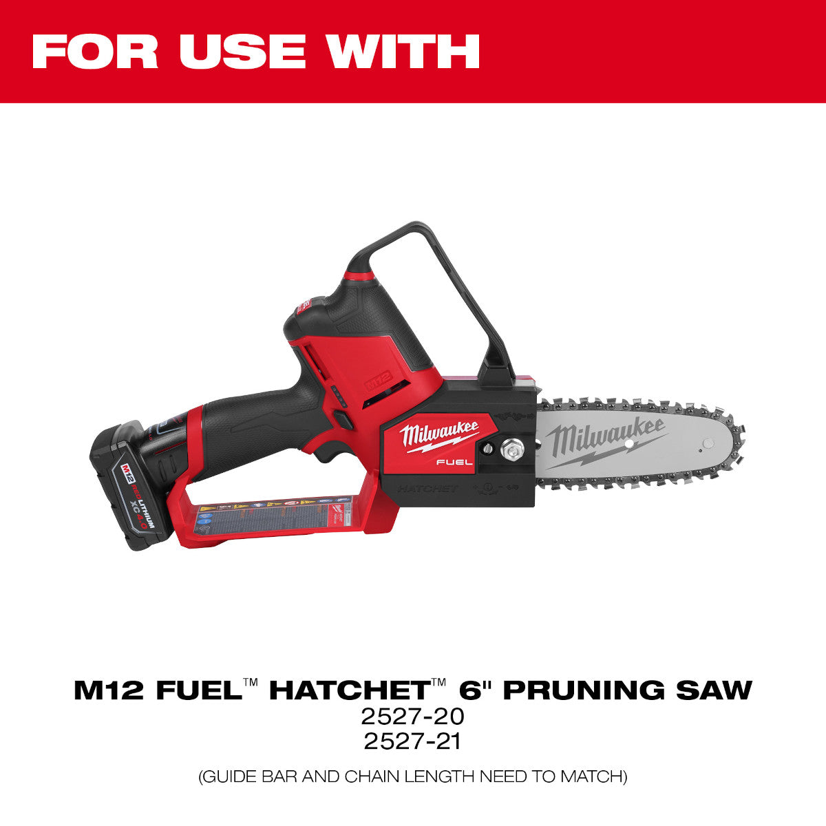 Milwaukee 49-16-2732 - 6 Zoll Sägekette