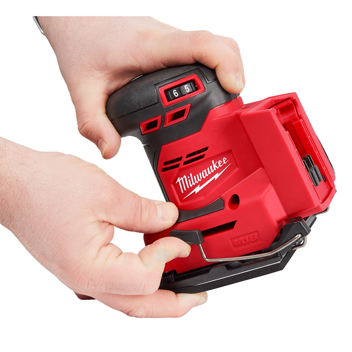 Milwaukee 2649-20 - M18™ Exzenterschleifer mit 1/4-Blatt