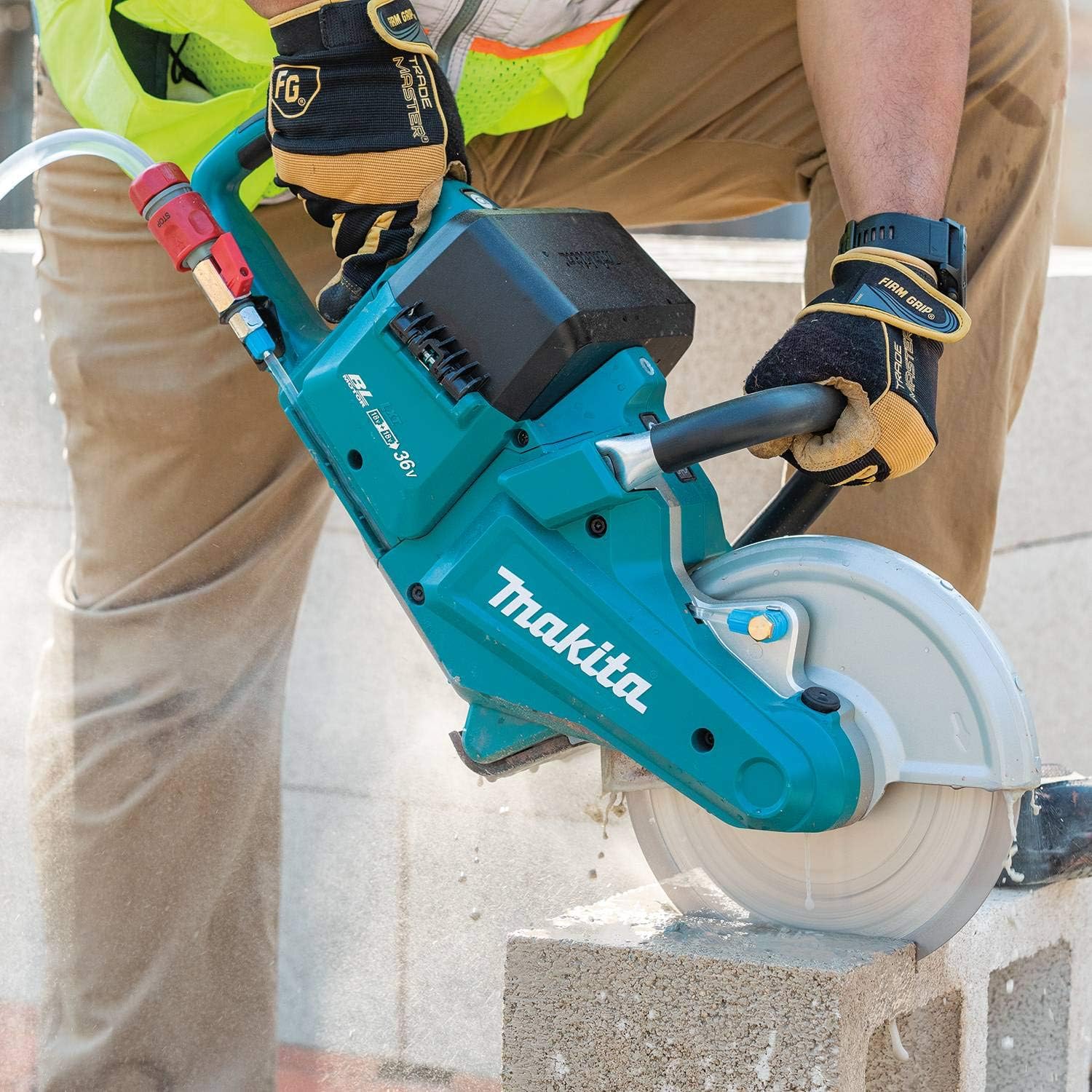 MAKITA DCE090ZX1 - 9" Cordless Power Cutter with Brushless Motor