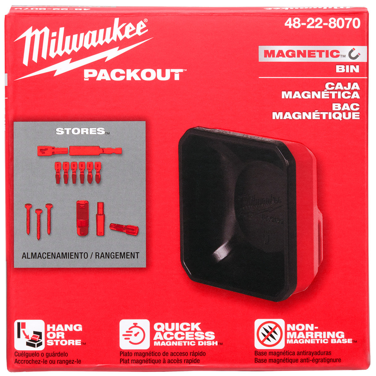 Milwaukee 48-22-8070 - PACKOUT™ Magnetic Bin