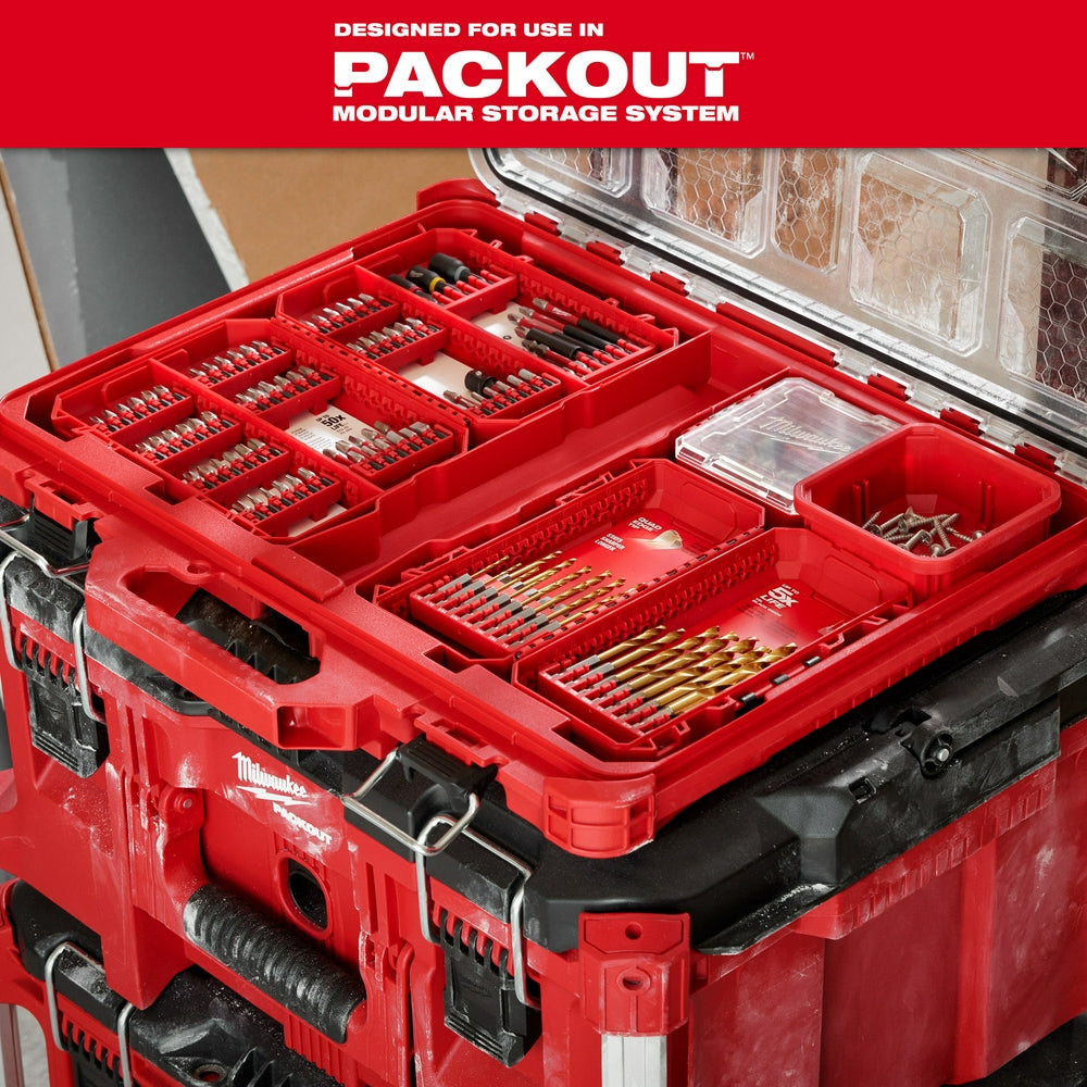 Milwaukee 48-32-9921 - Customizable Medium Case for Impact Driver Accessories