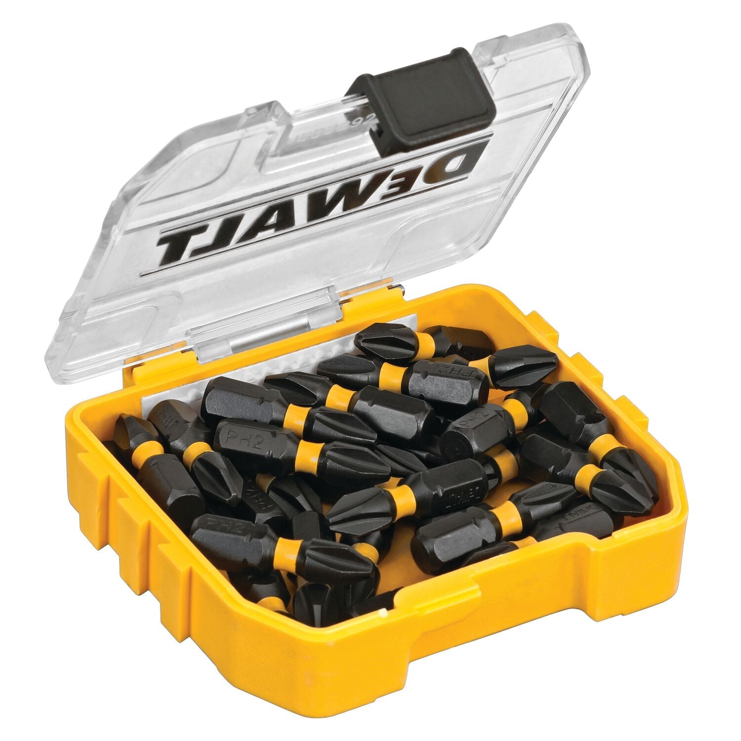 Jeu d'embouts pour visseuse à percussion DEWALT DWA1PH2IR30-Flextorq, Phillips, 1/4 po x 1 po, 30 pièces