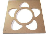 CMT-TMP-101 - 101-MDF TEMPLATE FOR BOWL AND TRAY SYSTEM (15-1/2'' X 15-1/2'')
