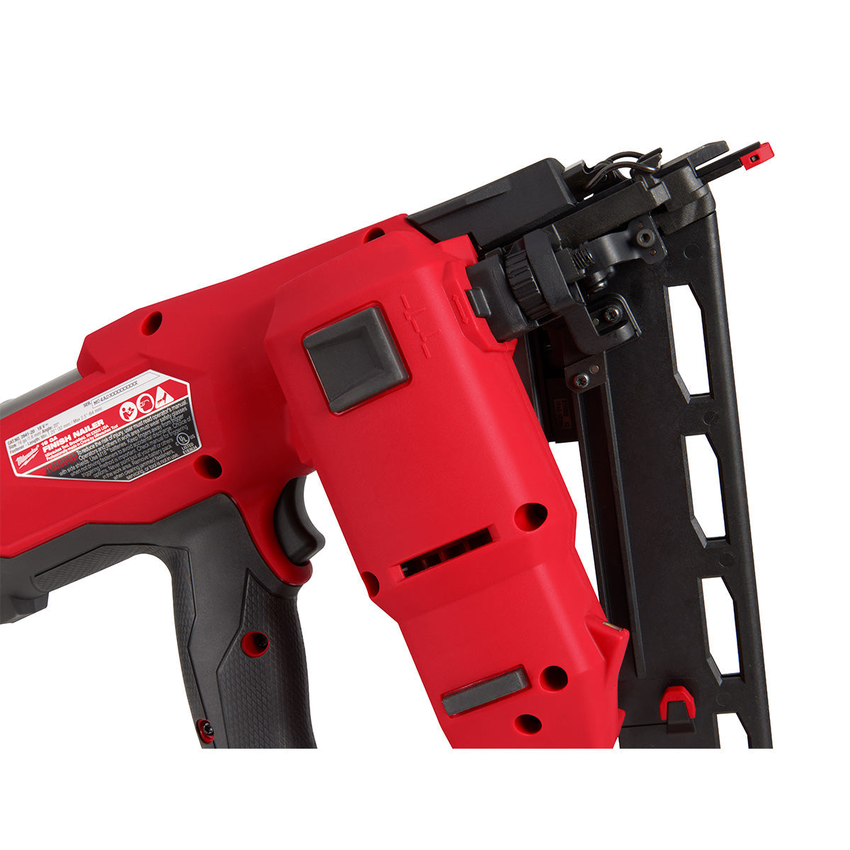 Milwaukee 2841-20 - Cloueuse de finition coudée M18 FUEL™ calibre 16