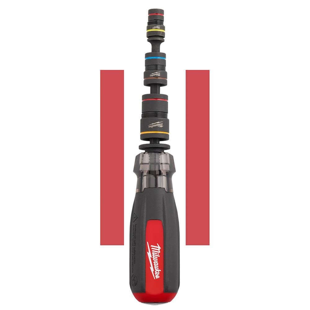 Milwaukee 48-22-2921 - Mehrnuss-Schraubendreher mit SHOCKWAVE Impact Duty™ magnetischen Steckschlüsseln