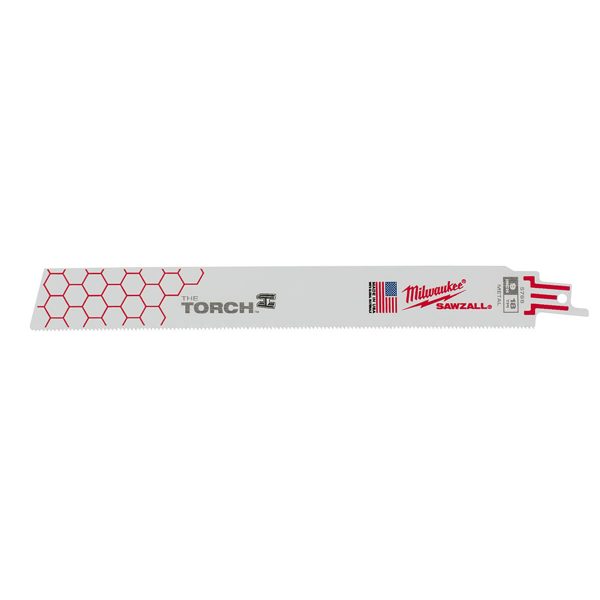 Milwaukee 48-00-5788 - Lames Sawzall® The Torch™ 9" 18 TPI (paquet de 5)