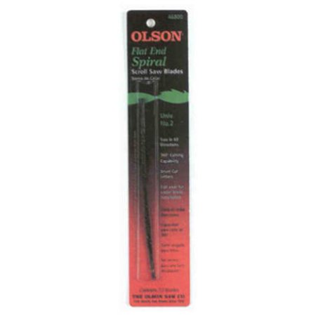 Olson Flat End Spiral Tooth Blades 5″ Long - wise-line-tools