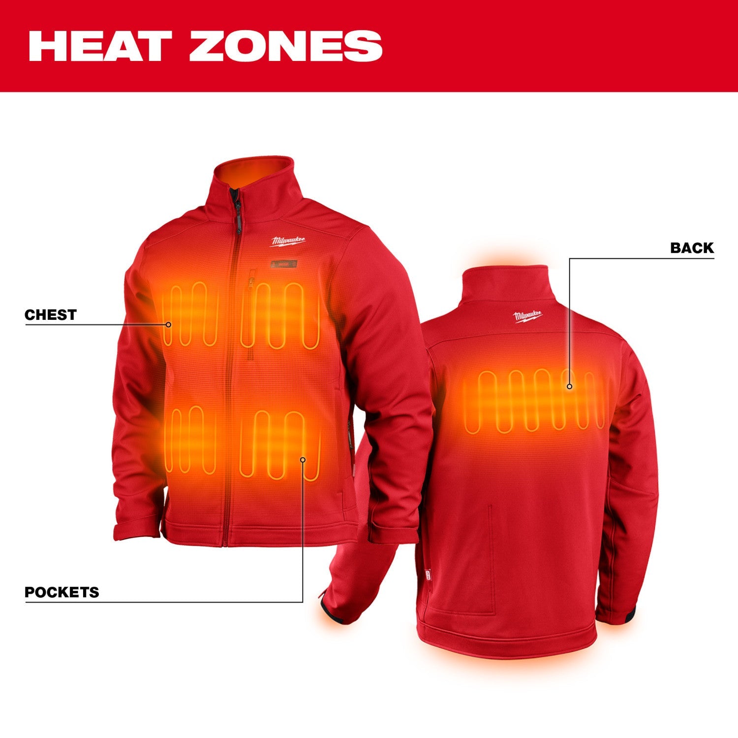 Milwaukee 204BL-21M - M12™ Heated TOUGHSHELL™ Jacket Kit - Blue M