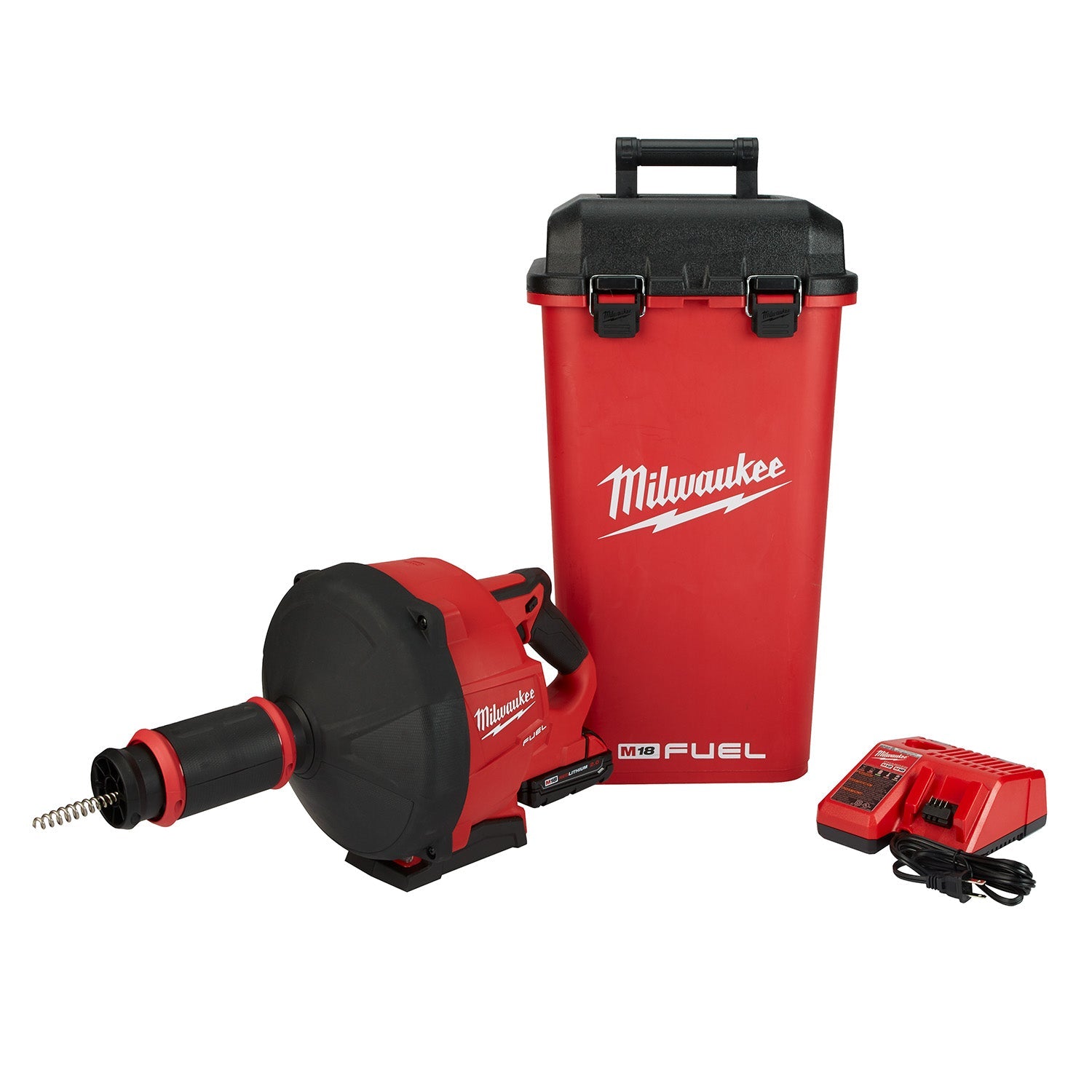 Milwaukee 2772A-21 - M18 FUEL™ Drain Snake W/ Cable-Drive Kit-A