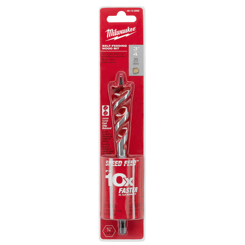 Milwaukee 48-13-0068 - SPEED FEED™ Wood Bit 3/4