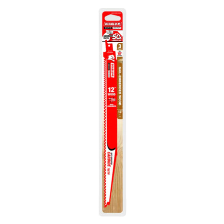 Diablo DS1206VCW10C  -  12" CARBIDE NAIL-EMBEDDED WOOD (10pk) - Wise Line Tools