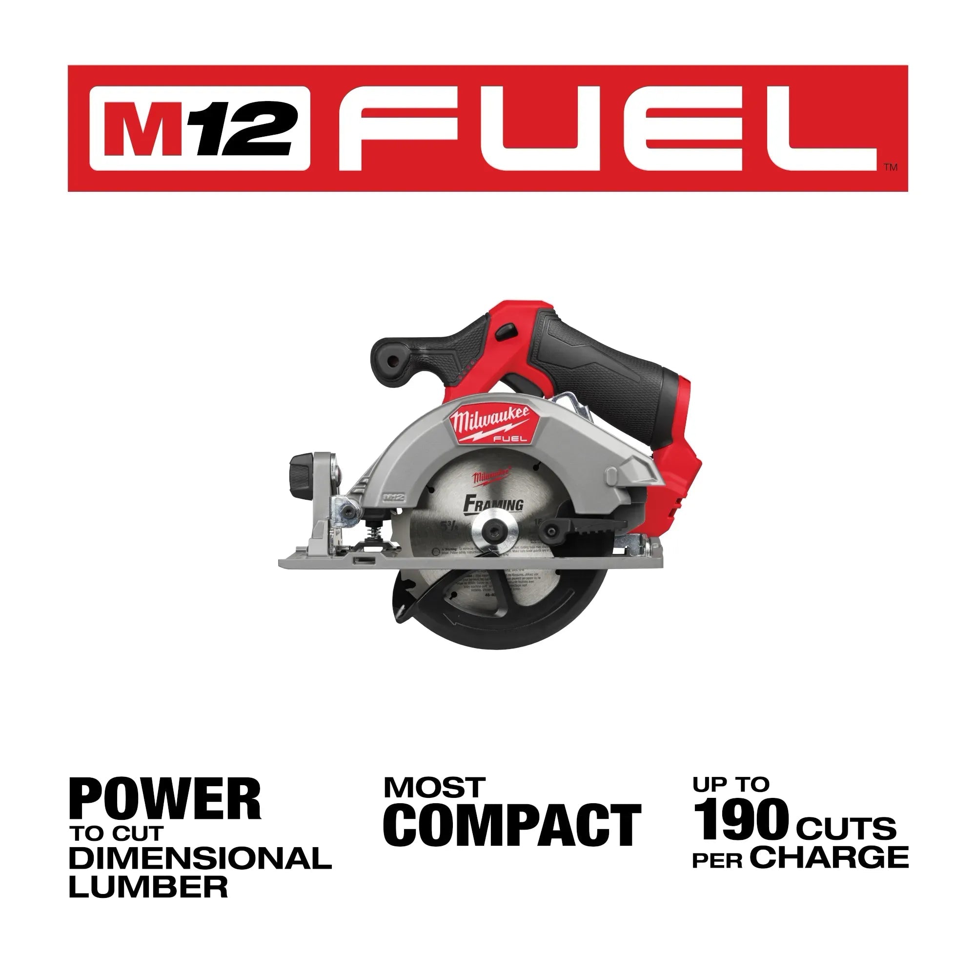 Milwaukee 2521-20 - M12 FUEL™ 5-3/8" Circular Saw