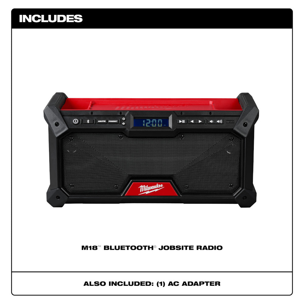 Milwaukee 2952-20 - M18™ Bluetooth® Jobsite Radio