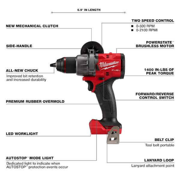 Milwaukee 3697-27 - M18 FUEL™ 7-Tool Combo Kit